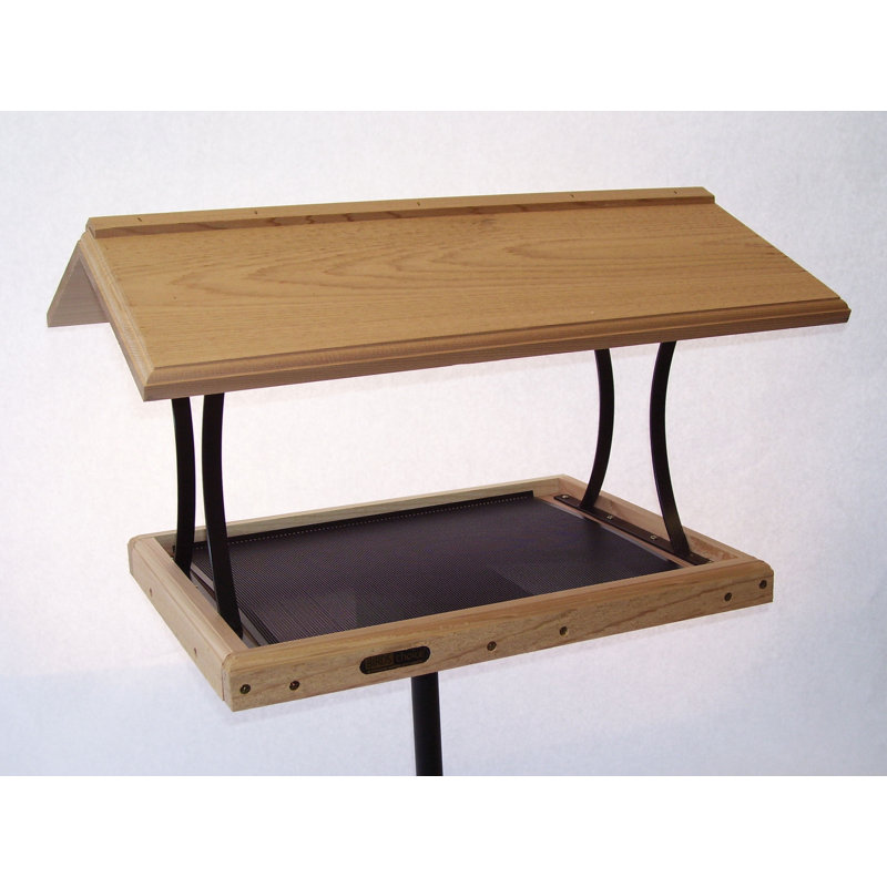 Birds Choice Fly Thru Cedar Tray Bird Feeder & Reviews | Wayfair